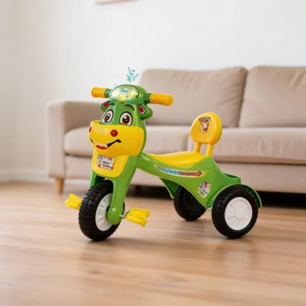 Green_Plastic_Panda_Ride-On_Tricycle_For_Kids