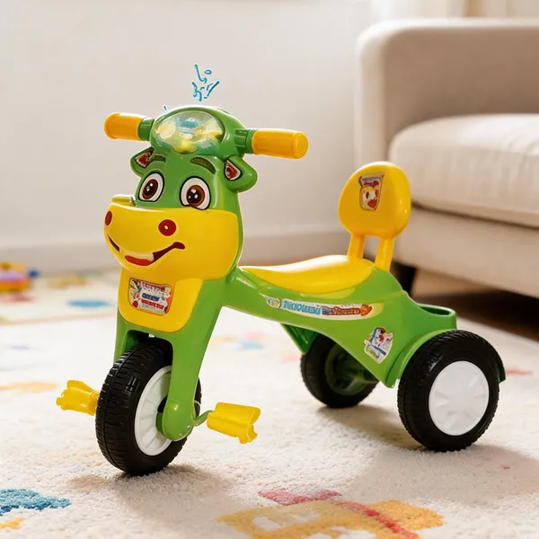 Green_Plastic_Panda_Ride-On_Tricycle_For_Kids