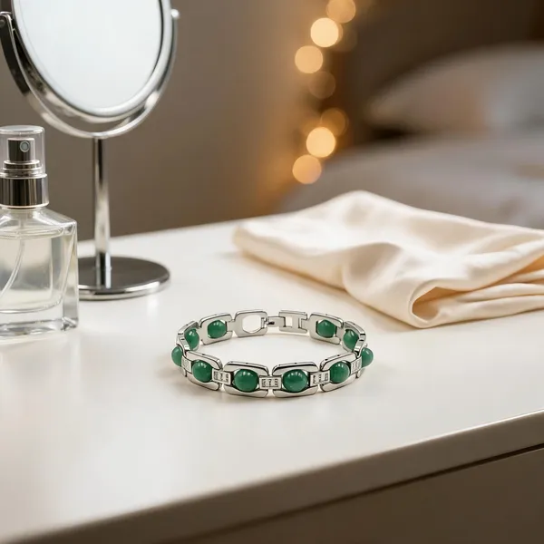 Green_Aventurine_Metal_Bracelet