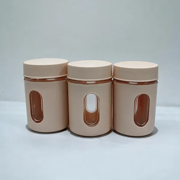 Plastic_Modern_Solid_Beige_Storage_Container_750Ml