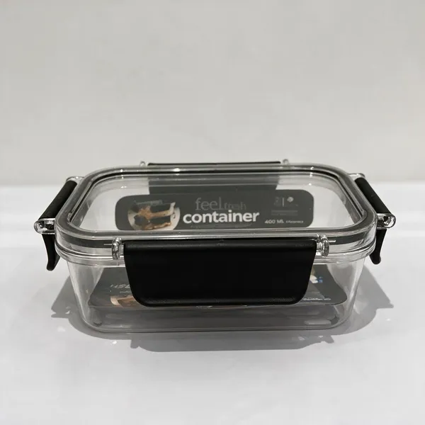 Plastic_Black_Clear_Rectangular_Food_Storage_Container_Set_Of_2