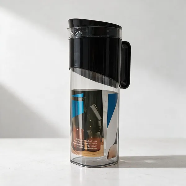 Plastic_&_Glass_Modern_Plain_Water_Jug_And_Glass_Set