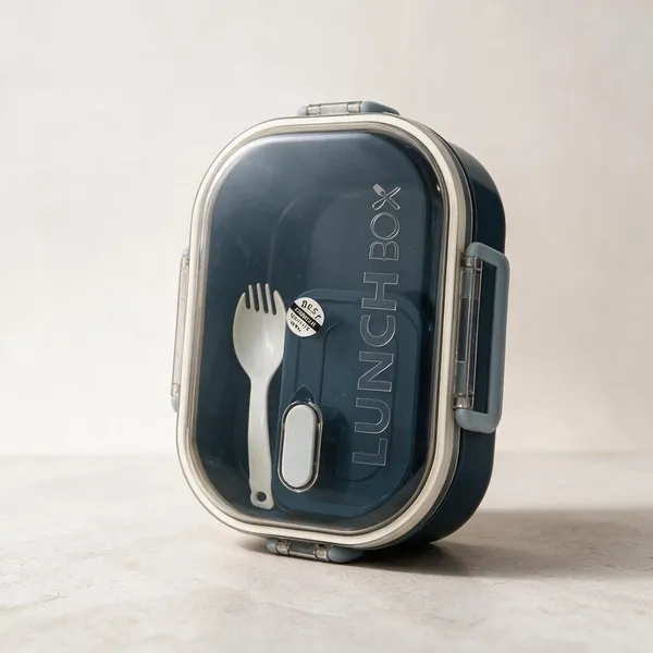 Plastic_Dark_Blue_Lunch_Box_With_Spoon_500Ml