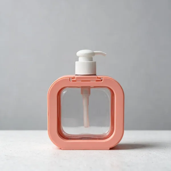 Plastic_Pink_Portable_Liquid_Soap_Dispenser_Set_Of_2
