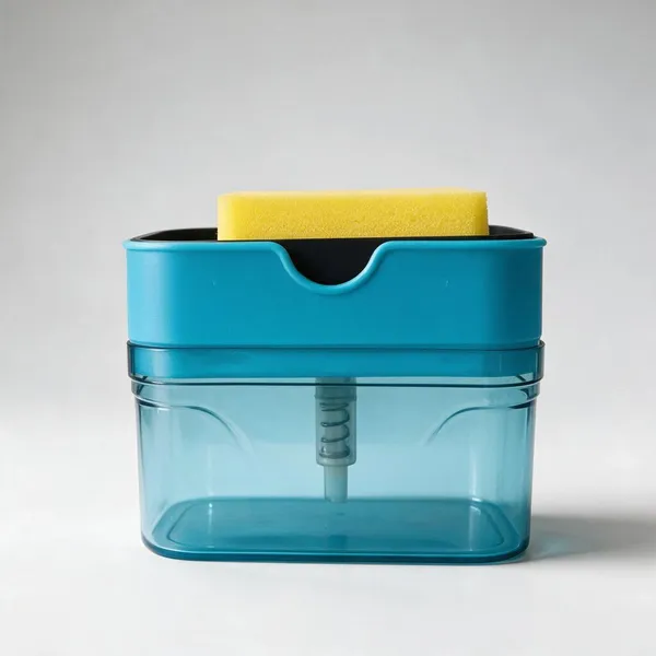 Plastic_Modern_Solid_Blue_Soap_Dish