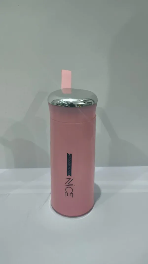 Pink_Solid_Design_Tumbler_With_Straw