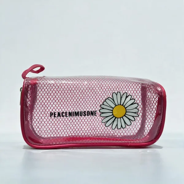 Pink_Transparent_Zip_Cosmetic_Pouch_For_Women