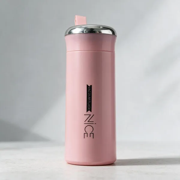 Plastic_Pink_Solid_Tumbler_With_Straw_400Ml