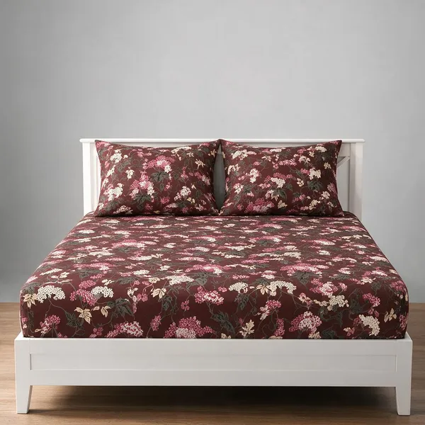 Brown_Premium_Cotton_Bedsheets_With_Pillow_Covers
