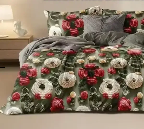 Olive_Green_Premium_Cotton_Bedsheets_With_Pillow_Covers
