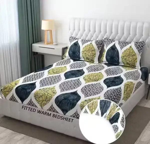 Multicolor_Premium_Velvet_Bedsheets_With_Pillow_Covers