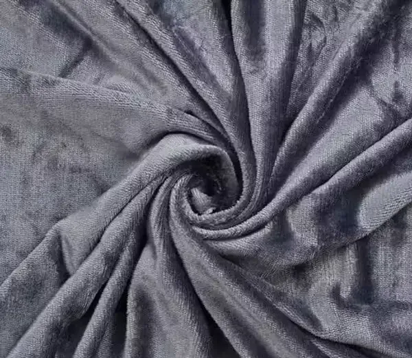 Grey_Premium_Velvet_Bedsheets_With_Pillow_Covers