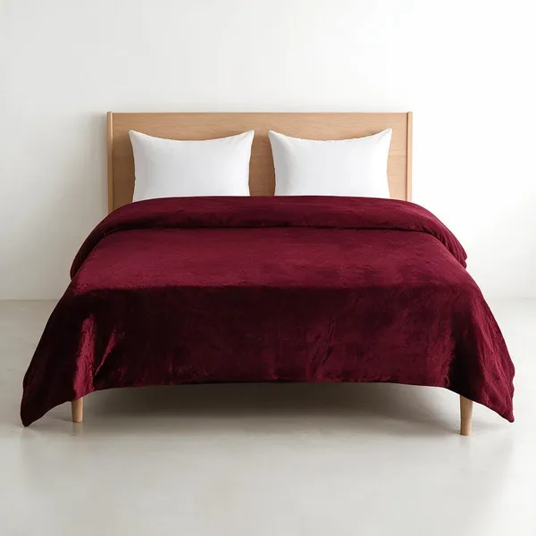 Burgundy_Premium_Velvet_Duvet_Cover