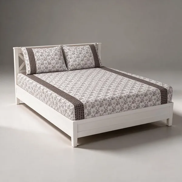 Grey_Premium_Cotton_Bedsheets_With_Pillow_Covers
