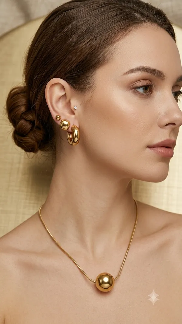 Gold_Stainless_Steel_Sphere_Pendant_Necklace_Earrings_Set_For_Women