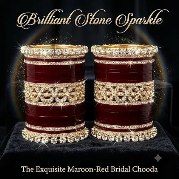 Maroon_Gold_Plastic_Metal_Kundan_Embellished_Bridal_Chooda_Set_For_Women