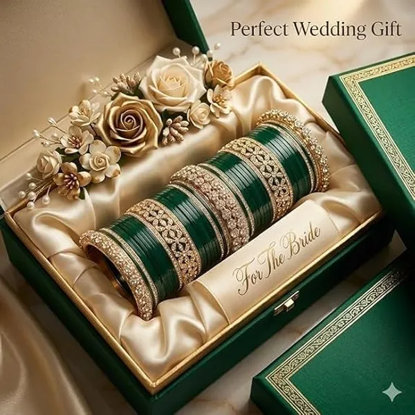 Green_Plastic_Metal_Kundan_Embellished_Bridal_Chooda_Bangle_Set_For_Women
