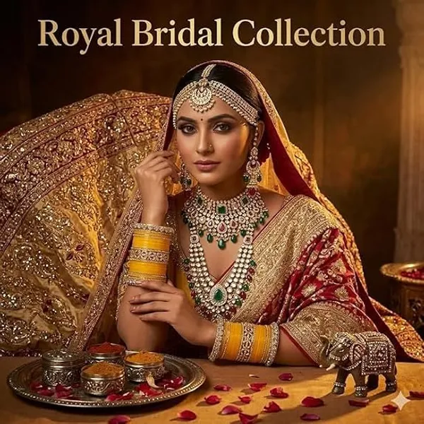 Yellow_Silver_Plastic_Metal_Kundan_Embellished_Bridal_Chooda_Set_For_Women