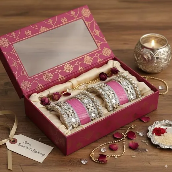Pink_Silver_Plastic_Metal_Kundan_Embellished_Bridal_Chooda_Set_For_Women