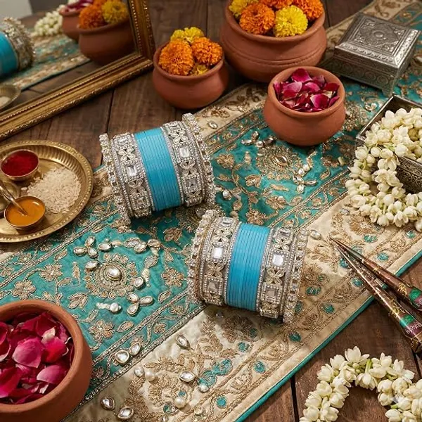 Blue_Silver_Plastic_Metal_Kundan_Embellished_Bridal_Chooda_Set_For_Women