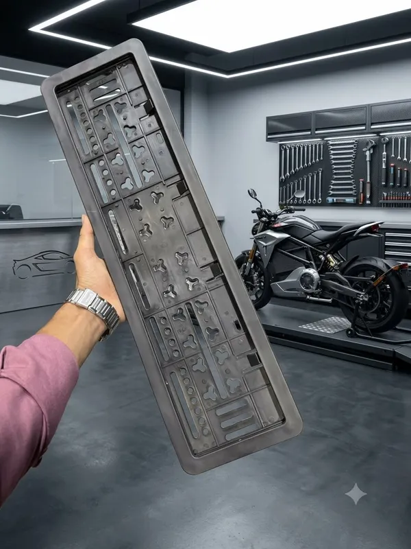 Metallic_Plastic_Motorcycle_Number_Plate_Mounting_Frame_Set_Of_2