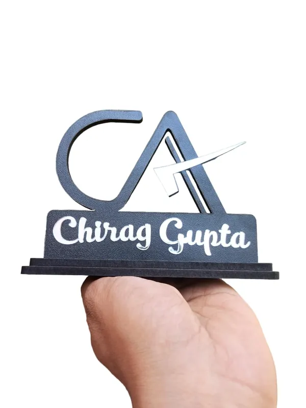 Personalized_CA_Logo_Name_Stand_with_Custom_Acrylic_Name_|_2D_Laminated_MDF_Wooden_Display_|_Double-Layer_Glossy_Finish_|_Chartered_Accountant_Gift_for_Men_&_Women