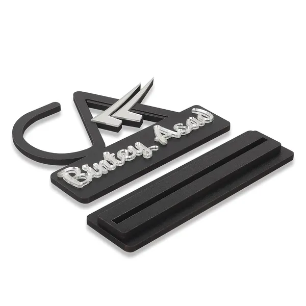Personalized_CA_Name_Plate_with_Silver_Acrylic_Letters,_Chartered_Accountant_Desk_Nameplate,_5.5_x_4.5_Inch_Black_Acrylic_Name_Sign_for_Office_Desk,_Table_&_Professional_Gifting