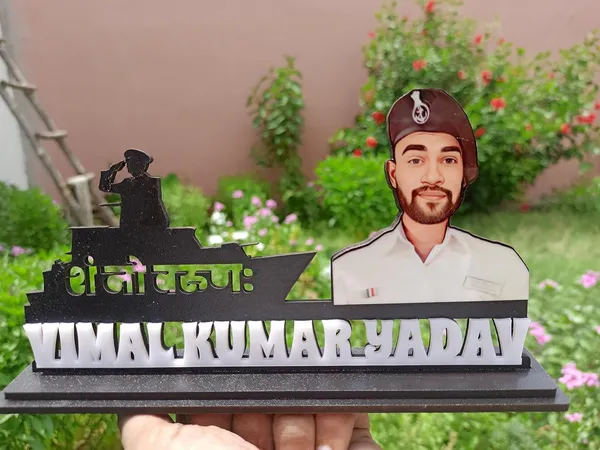 Personalized_Indian_Army_2D_Photo_Caricature_Standee_with_Custom_Name_|_Double_Layer_Laminated_MDF_Wooden_Showpiece_|_Glossy_Finish_Military_Gift_for_Men_&_Women