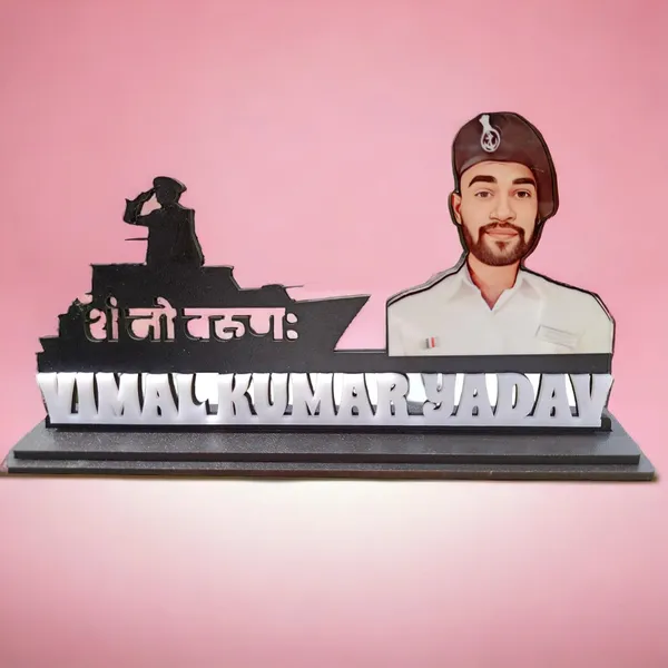 Personalized_Indian_Army_2D_Photo_Caricature_Standee_with_Custom_Name_|_Double_Layer_Laminated_MDF_Wooden_Showpiece_|_Glossy_Finish_Military_Gift_for_Men_&_Women