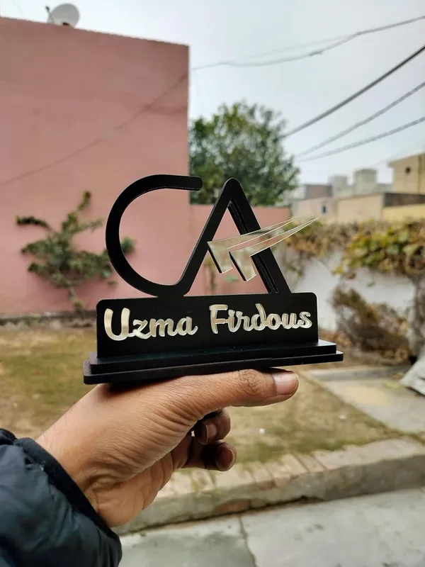 Personalized_CA_Name_Plate_Stand,_Custom_Chartered_Accountant_Gift_for_Men_&_Women,_2D_Laminated_MDF_Desk_Sign_with_Acrylic_Name,_Double_Layer_Glossy_Wooden_Finish,_Professional_Office_Decor