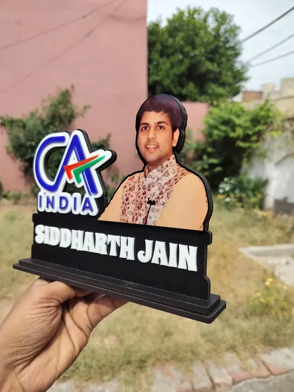 Personalized_8_x_5_Inch_Custom_Professional_Name_Plate_with_Photo_&_Acrylic_Logo_|_CA_Chartered_Accountant_Desk_Nameplate_|_Double_Wood_Laminated_MDF_with_Glossy_Finish_|_Customized_Office_Desk_Sign_for_Any_Profession_|_Premium_Corporate_Gift