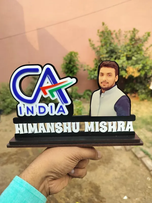 Personalized_CA_India_2D_Photo_Caricature_Standee_with_Custom_Name_|_Double_Layer_Laminated_MDF_Wooden_Desk_Decor_|_Glossy_Finish_Gift_for_Men_&_Women_|_Custom_Office_Table_Nameplate