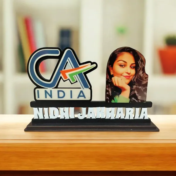 Personalized_CA_Name_Plate_with_Custom_Caricature_Photo_|_8_x_5_Inch_Chartered_Accountant_Name_Plate_|_Double_Wood_Laminated_MDF_Name_Plate_with_Acrylic_Name_|_Glossy_Finish_|_Customized_Office_Desk_Name_Plate_for_Any_Profession_|_Male_&_Female_Gift
