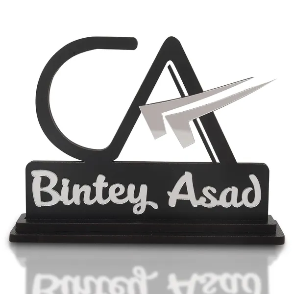 Customized_7_Inch_CA_Logo_Name_Plate_Stand_for_Any_Profession_|_Personalized_Acrylic_Name_Showpiece_|_Double_Layer_Laminated_MDF_with_Glossy_Finish_|_Custom_Desk_Décor_Gift_for_Men_&_Women