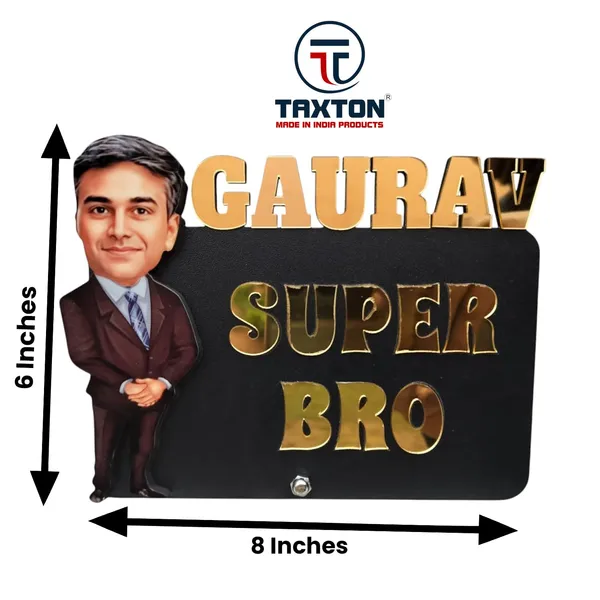 Personalized_7_Inch_Caricature_Name_Plate_with_Stand_for_Any_Profession_|_Custom_Photo_Cartoon_Figurine_with_Acrylic_Name_Letters_|_Double-Layer_Laminated_MDF_Wood,_Glossy_Finish_|_Unique_Gift_for_Men_&_Women,_Brother_&_Friends