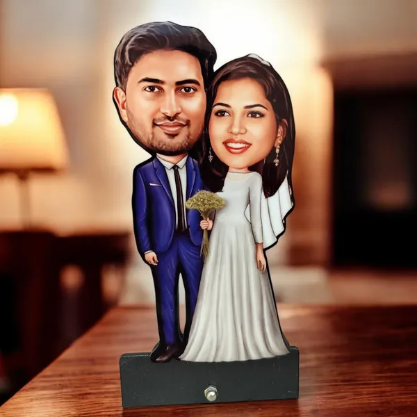 Personalized_2D_Couple_Caricature_Standee_with_Custom_Names_|_Double-Layer_Laminated_MDF_Wooden_Stand_|_Glossy_Finish_|_Wedding,_Anniversary_&_Birthday_Gift_for_Men_and_Women