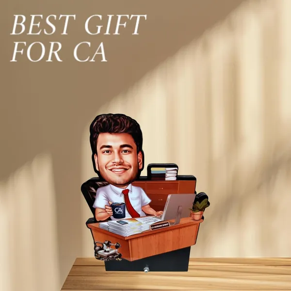 Personalized_CA_Accountant_Caricature_Gift_|_Custom_Profession_Cartoon_Figurine_with_Name_Plate_|_7_Inch_Double_Wood_Laminated_MDF_Table_Decor_with_Stand_|_Gift_for_Men_&_Women