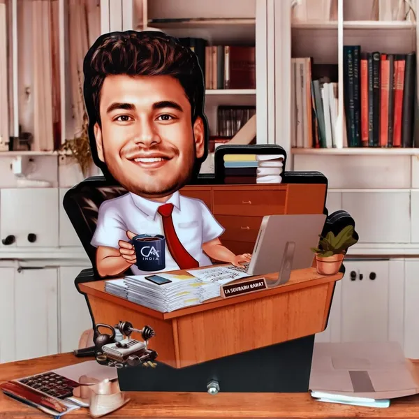 Personalized_CA_Accountant_Caricature_Gift_|_Custom_Profession_Cartoon_Figurine_with_Name_Plate_|_7_Inch_Double_Wood_Laminated_MDF_Table_Decor_with_Stand_|_Gift_for_Men_&_Women
