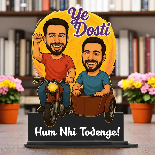 Personalized_Best_Friends_Caricature_Cutout_with_Custom_Name_|_Ye_Dosti_Friendship_Gift_for_Men_&_Women_|_Custom_2D_MDF_Photo_Caricature_with_Stand_|_Glossy_Double-Layer_Laminated_MDF