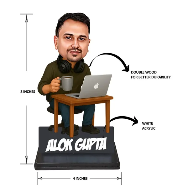 Personalized_7_Inch_Custom_Professional_Caricature_with_Laptop_&_Name_Plate_|_Double_Layer_Laminated_MDF_Wooden_Figurine_with_Acrylic_Name_|_Custom_Gift_for_Men_&_Women_of_Any_Profession