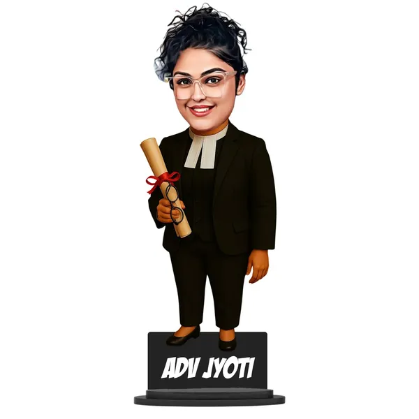 Customized_Advocate_Caricature_with_Name_Plate_|_7_Inch_Personalized_Lawyer_Gift_for_Men_&_Women_|_Premium_Double-Layer_MDF_Wooden_Stand_|_Custom_Caricature_for_Any_Profession