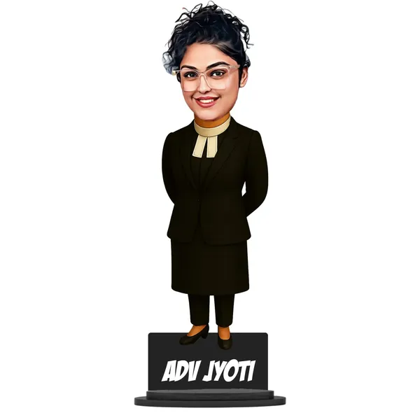 Personalized_7-Inch_3D_Caricature_Stand_with_Name_|_Custom_Profession_Figurine_on_Double-Layer_Laminated_MDF_Base_with_Acrylic_Letters_|_Glossy_Finish_|_Unique_Gift_for_Men_&_Women