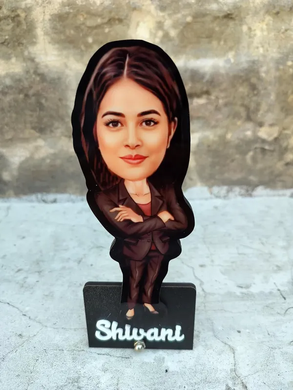 Personalized_Corporate_Caricature_with_Stand,_7_Inch_Custom_Profession_Figurine_with_Acrylic_Name_Letters,_Glossy_Laminated_MDF_&_Double_Wood,_Unique_Office_Gift_for_Boss,_Colleagues,_Employees,_Men_&_Women