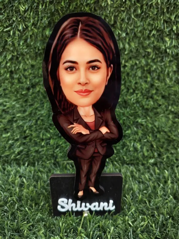 Personalized_Corporate_Caricature_with_Stand,_7_Inch_Custom_Profession_Figurine_with_Acrylic_Name_Letters,_Glossy_Laminated_MDF_&_Double_Wood,_Unique_Office_Gift_for_Boss,_Colleagues,_Employees,_Men_&_Women