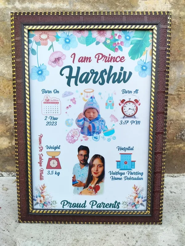 Personalized_Baby_Birth_Details_Photo_Frame_Gift_|_Custom_Newborn_Name_Frame_with_Birth_Date,_Time,_Weight_&_Parents_Photo_|_Laminated_MDF_Wooden_Frame_for_Baby_Boy_&_Girl
