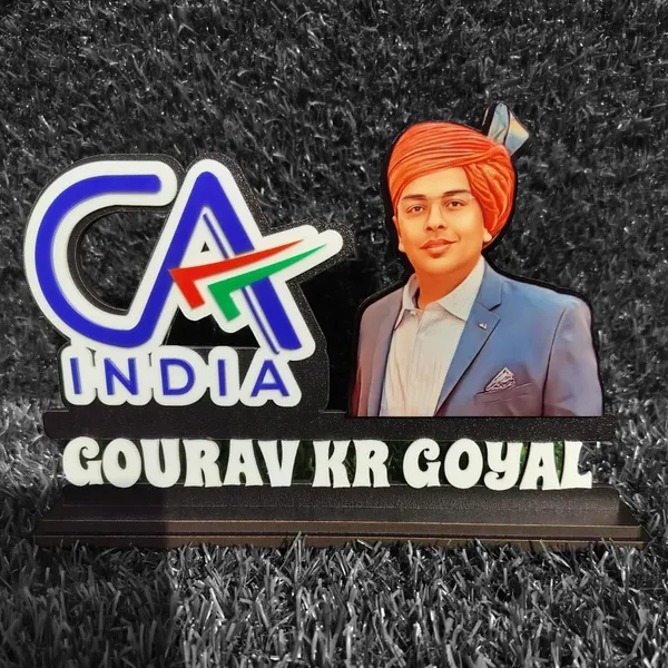 Personalized_CA_India_Caricature_Name_Standee,_Custom_Chartered_Accountant_Gift_for_Men_&_Women,_2D_Laminated_MDF_Desk_Decor_with_Acrylic_Name,_Double_Layer_Glossy_Finish,_Professional_Gift