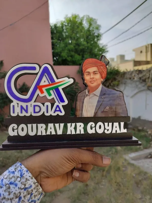 Personalized_CA_India_Caricature_Name_Standee,_Custom_Chartered_Accountant_Gift_for_Men_&_Women,_2D_Laminated_MDF_Desk_Decor_with_Acrylic_Name,_Double_Layer_Glossy_Finish,_Professional_Gift
