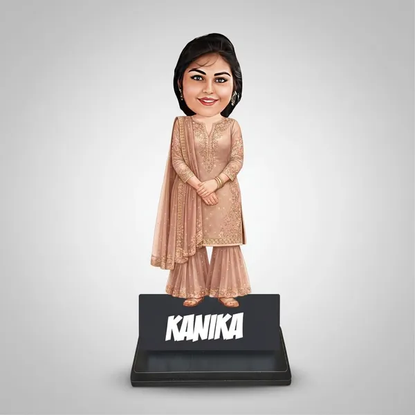 Personalized_Girl_Caricature_in_Suit_|_Custom_2D_Wooden_Photo_Cartoon_Standee_with_Acrylic_Name_|_7_Inch_Customized_Gift_for_Men_&_Women_|_Any_Profession