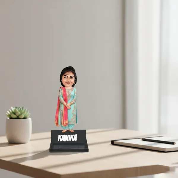 Personalized_Girl_Caricature_in_Suit_|_Custom_2D_Wooden_Photo_Cartoon_Standee_with_Acrylic_Name_|_7_Inch_Customized_Gift_for_Men_&_Women_|_Any_Profession