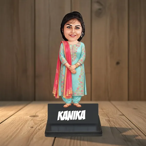 Personalized_Girl_Caricature_in_Suit_|_Custom_2D_Wooden_Photo_Cartoon_Standee_with_Acrylic_Name_|_7_Inch_Customized_Gift_for_Men_&_Women_|_Any_Profession